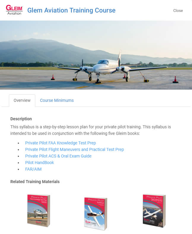 Gleim Aviation Training Course